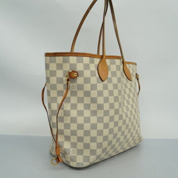Louis Vuitton Damier Azur Neverfull MM Tote Bag - Picture 2 of 12